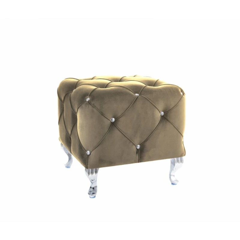 Signal Taburetka HESTIA K Velvet Farba: Béžová / Bluvel 28