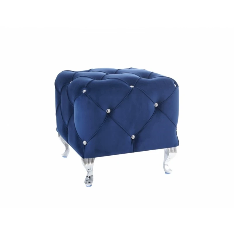 Signal Taburetka HESTIA K Velvet Farba: Granátová / Bluvel 86