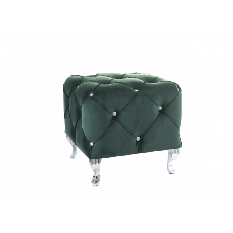 Signal Taburetka HESTIA K Velvet Farba: Zelená / Bluvel 78