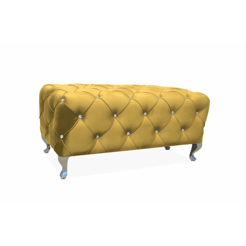 Signal Taburetka HESTIA Velvet Farba: Curry / Bluvel 68