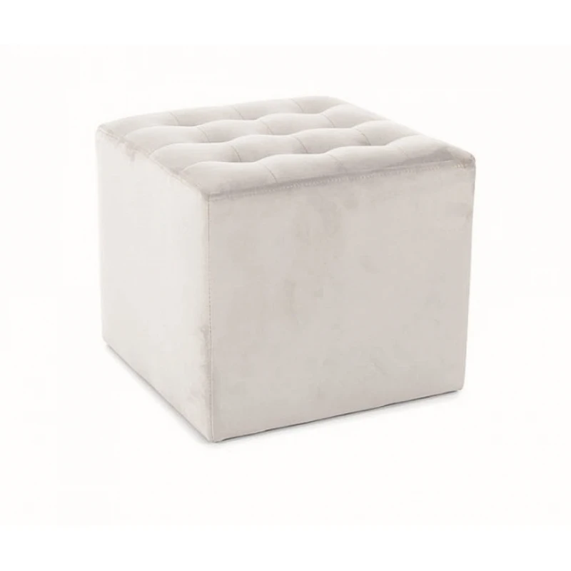 Signal Taburetka LORI VELVET Farba: Svetlosivá / Bluvel 03