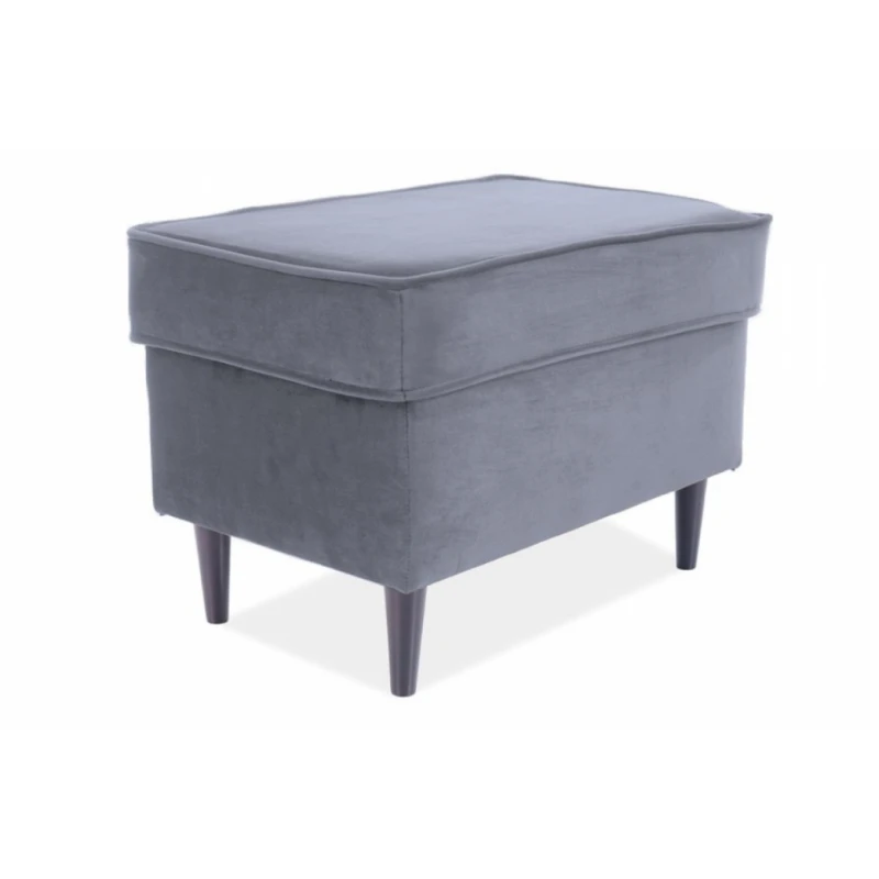 Signal Taburetka RON VELVET Farba: Bluvel 14 / sivá