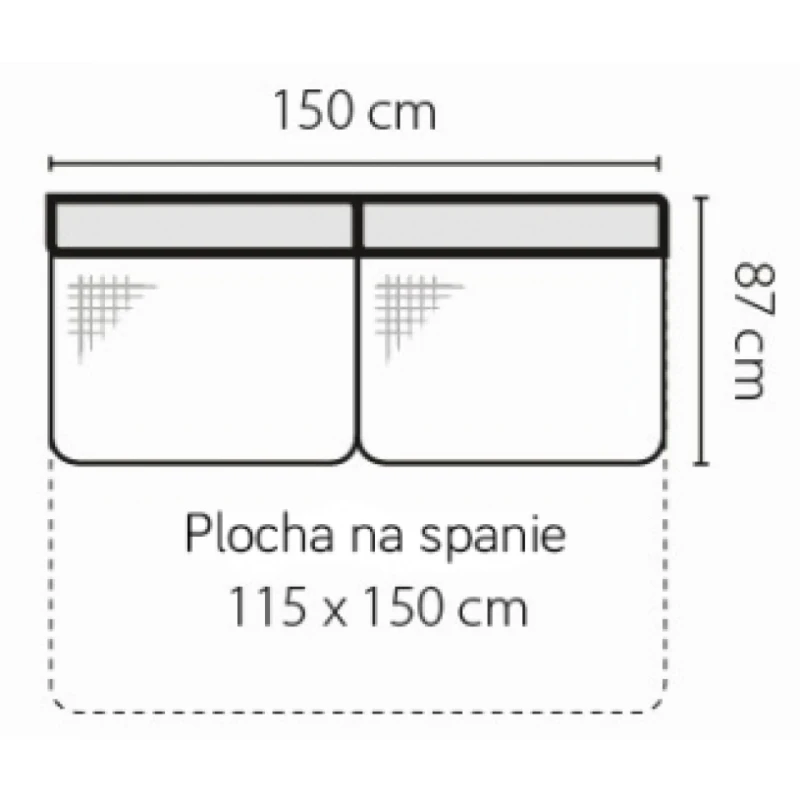 Stagra Rohová sedacia súprava Amigo na vyskladanie Amigo: 3F s plochou na spanie