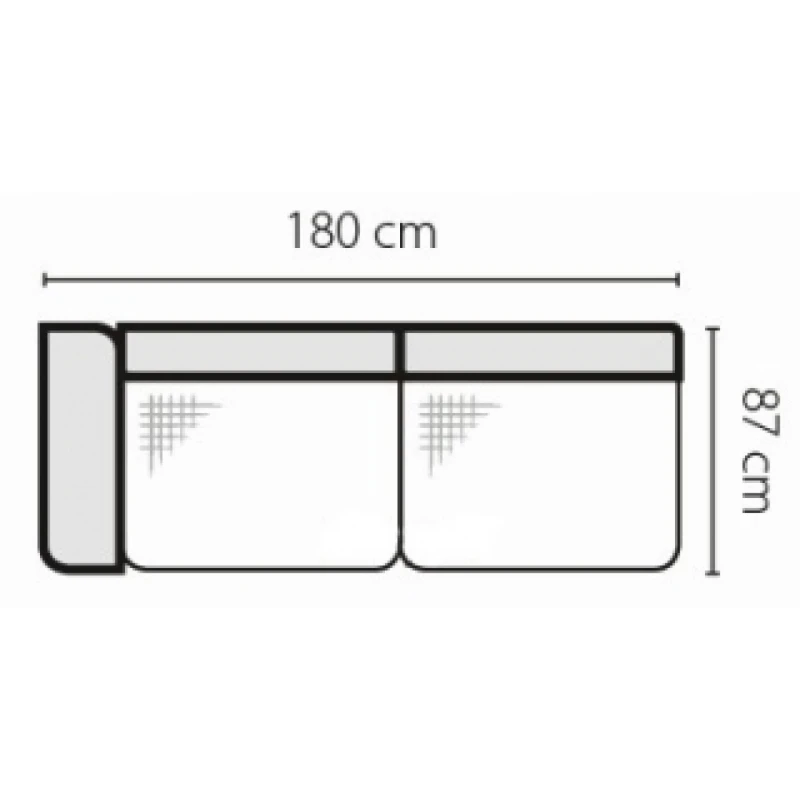 Stagra Rohová sedacia súprava Amigo na vyskladanie Amigo: 3SBL s úlož. priestorom