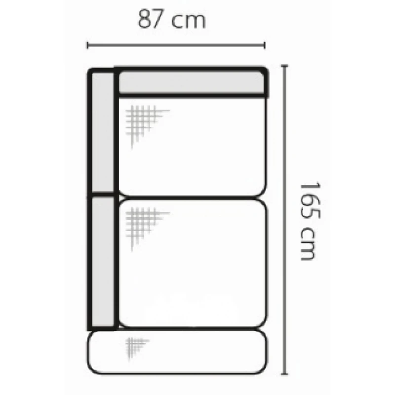 Stagra Rohová sedacia súprava Amigo na vyskladanie Amigo: OSL mini s úlož. priestorom