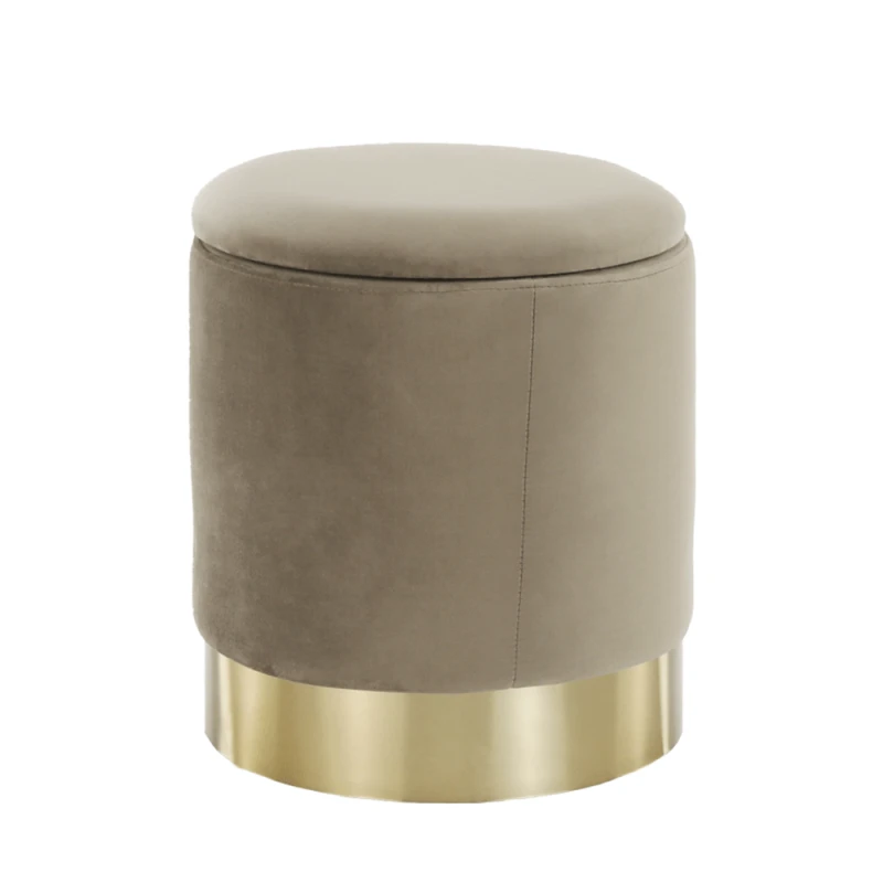 Taburet ANIZA Tempo Kondela Sivohnedá taupe