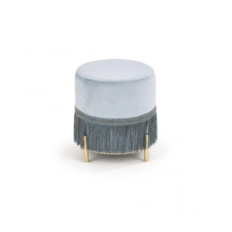 Taburet COSBY Halmar Svetlo modrá