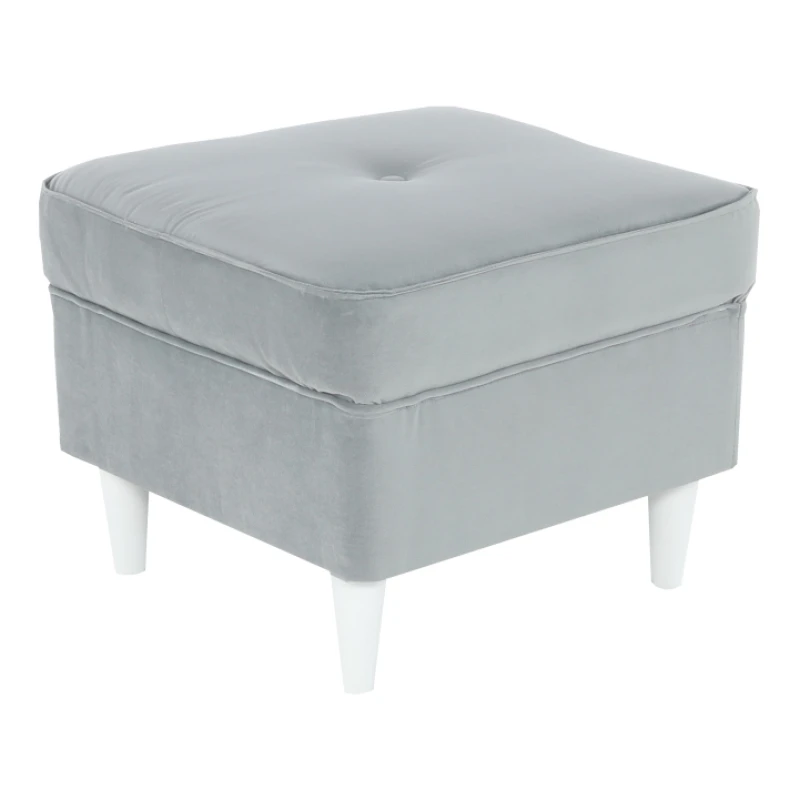 Taburet RUFINO 2 NEW Tempo Kondela Biela / sivá