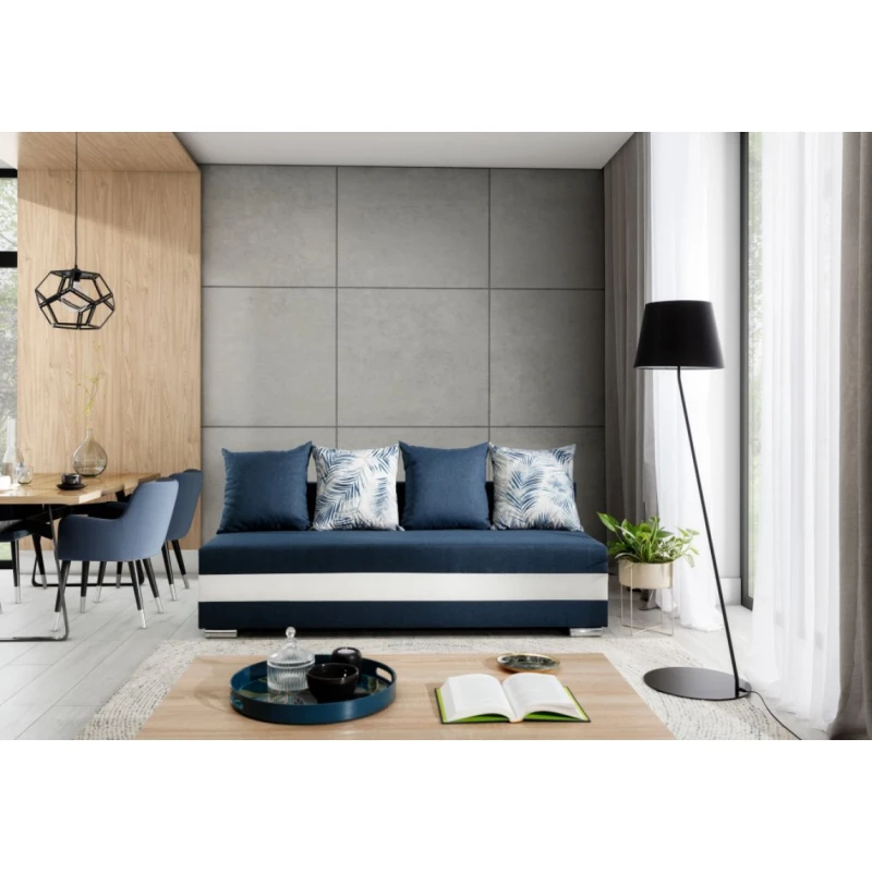 Trojmiestna rozkladacia pohovka CALIA Eltap Modrá