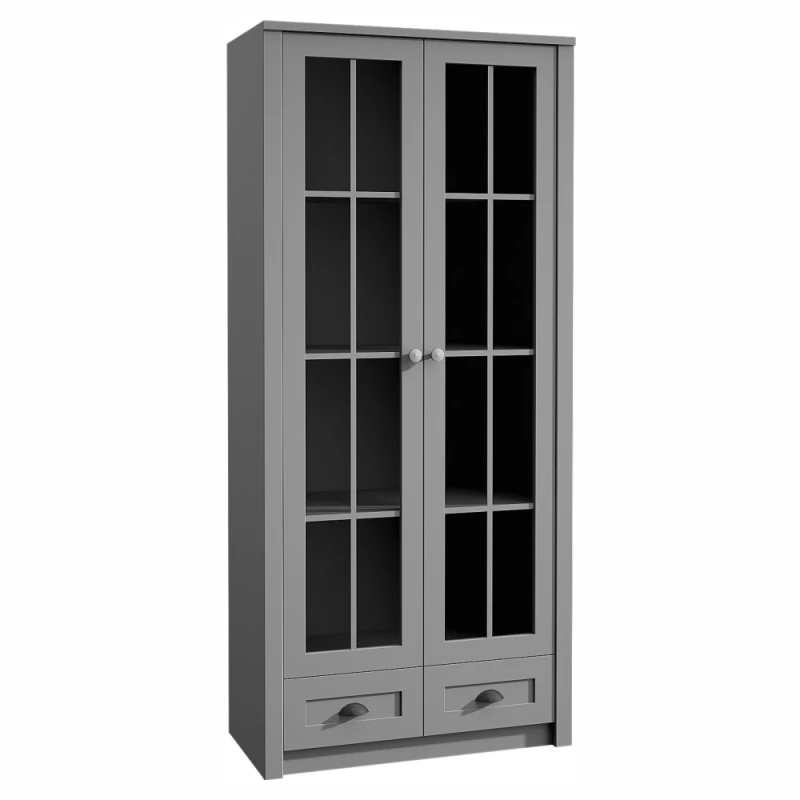 Vitrína PROVANCE W2S Tempo Kondela Sivá