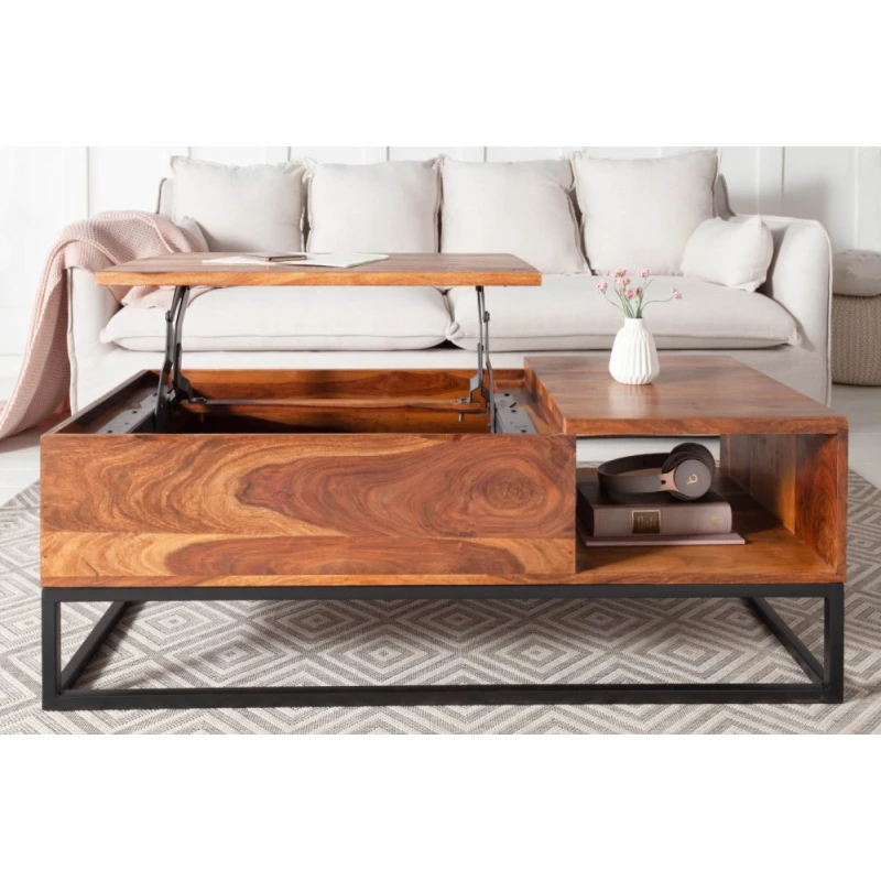 Výškovo nastaviteľný konferenčný stolík BOREAS Dekorhome